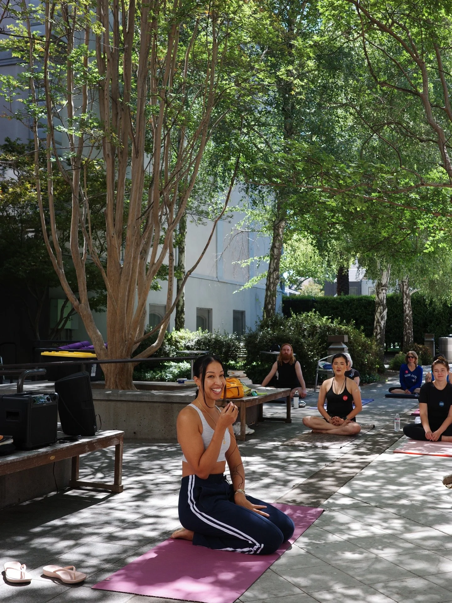 One road comes to a close as another opens. Aparagriha, the yogic jewel of non-attachment teaches us to be fully in the moment, to take and leave nothing.

Deeply grateful for @crockerart and 8 incredible years of yoga and art. And a huge bow of grat