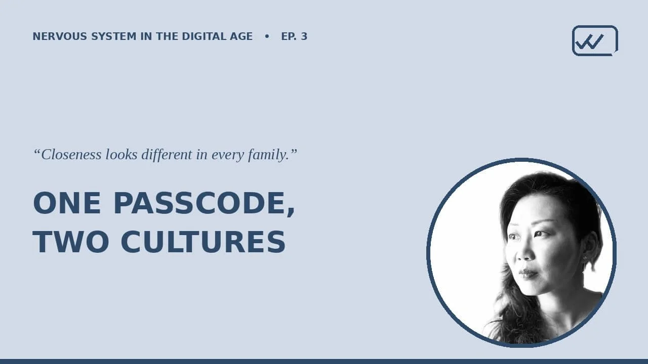 "Thumbnail for The Happiness Games Podcast Episode 3, The Key We Hand Over, about passcode sharing across cultures"