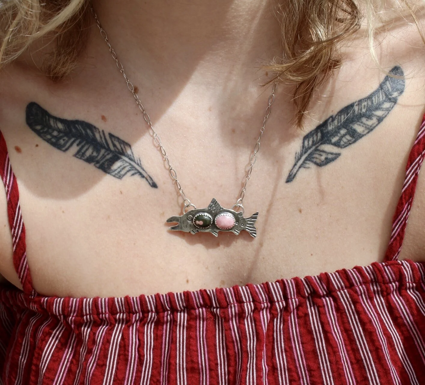 エクルベージュ tohji着用モデル JANKY JEWELS ネックレス