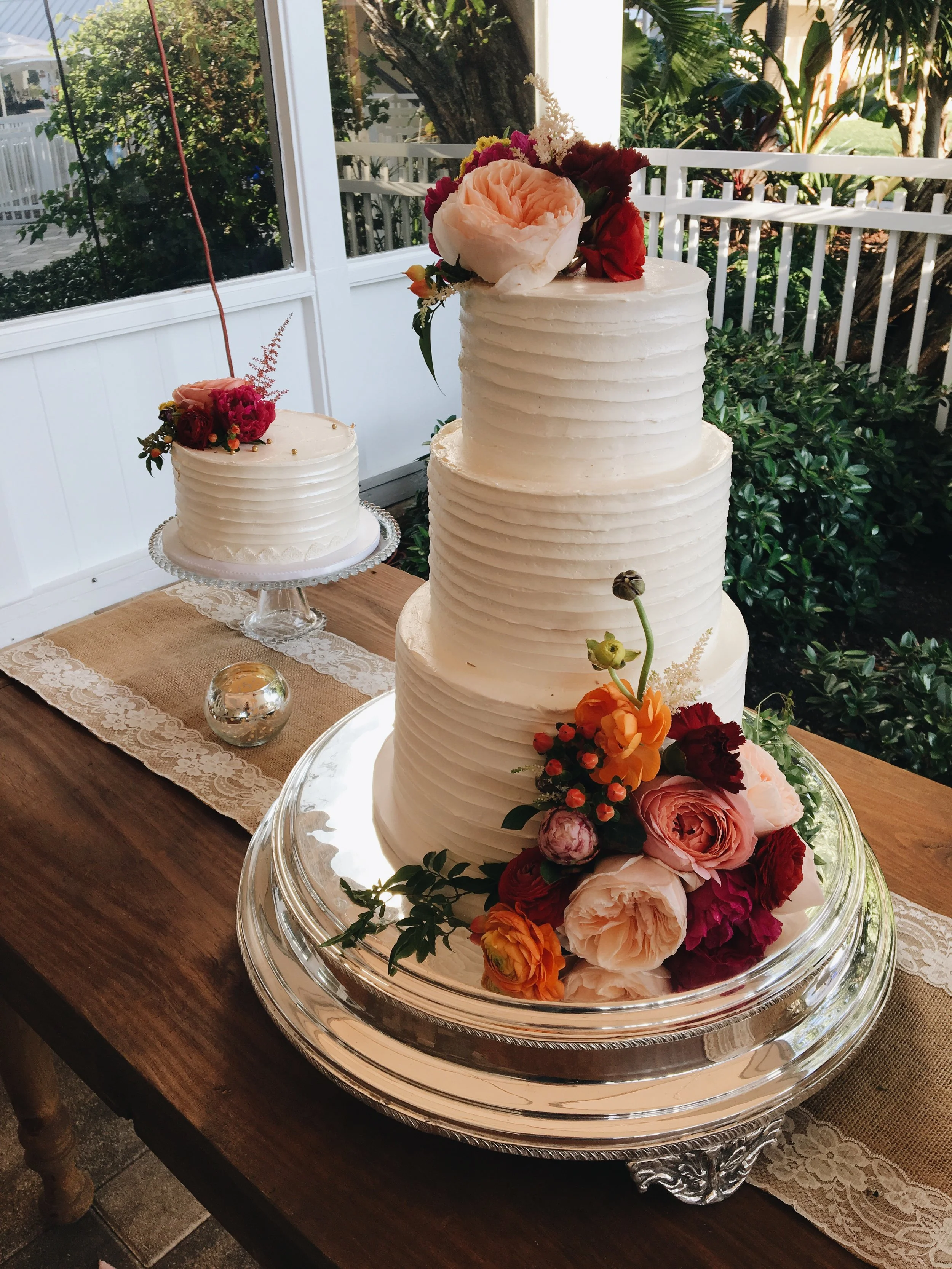 Wedding Cake Florals