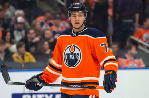 First Nations celebrate as Indigenous player Ethan Bear makes NHL debut  with Oilers - The Globe and Mail