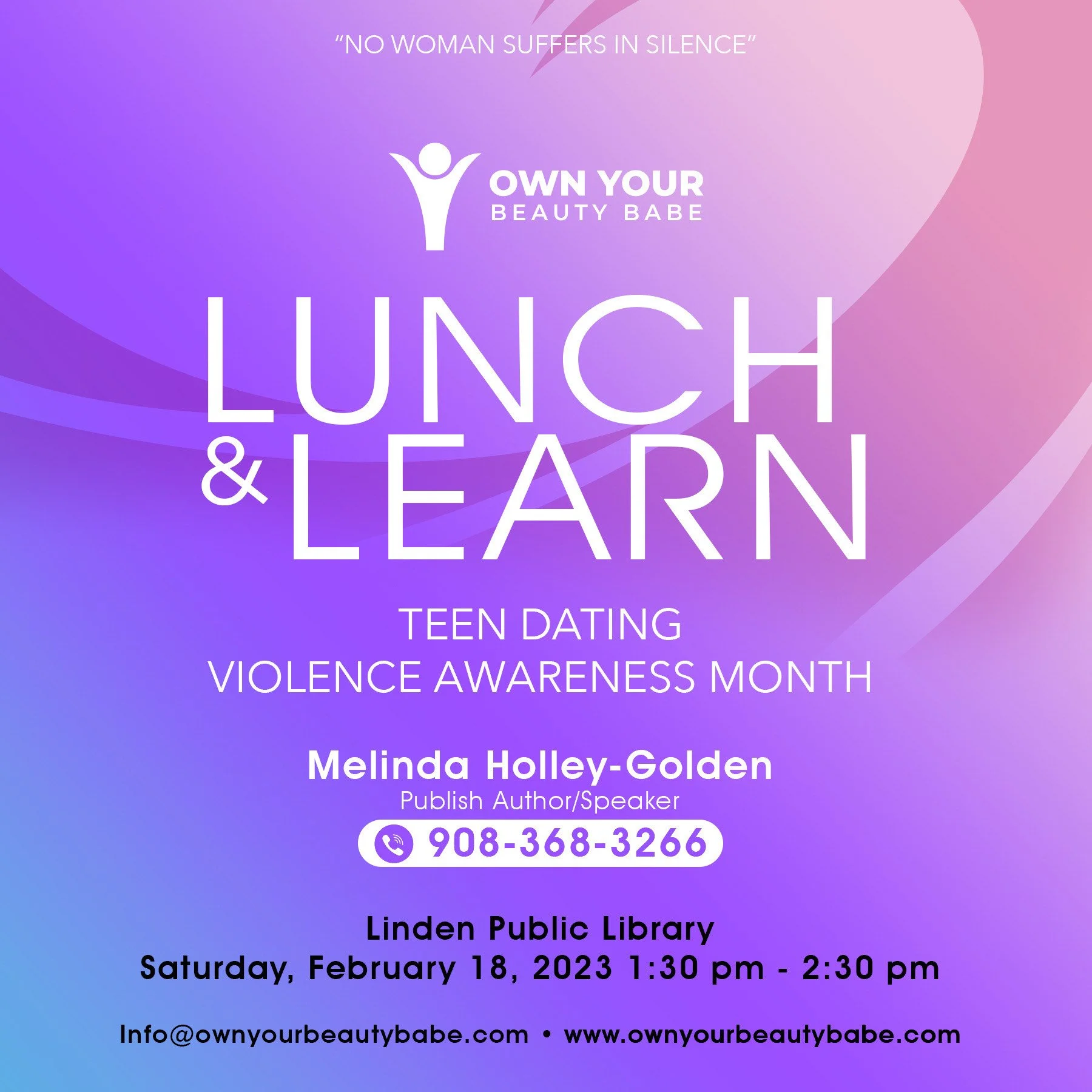 1st Annual Lunch & Learn on Teen Dating Violence Awareness