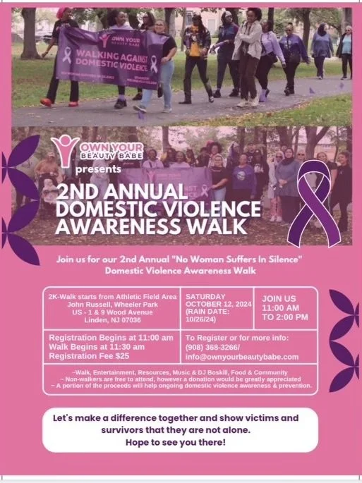 2ND ANNUAL DOMESTIC VIOLENCE AWARENESS WALK
