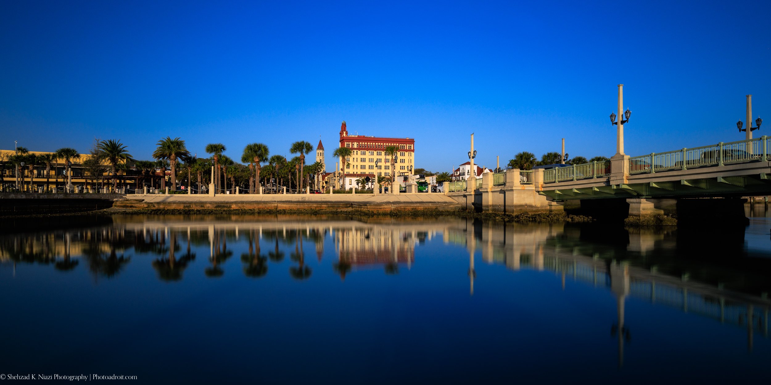 Downtown St Augustine and its reflections 6x12 Panorama.jpg