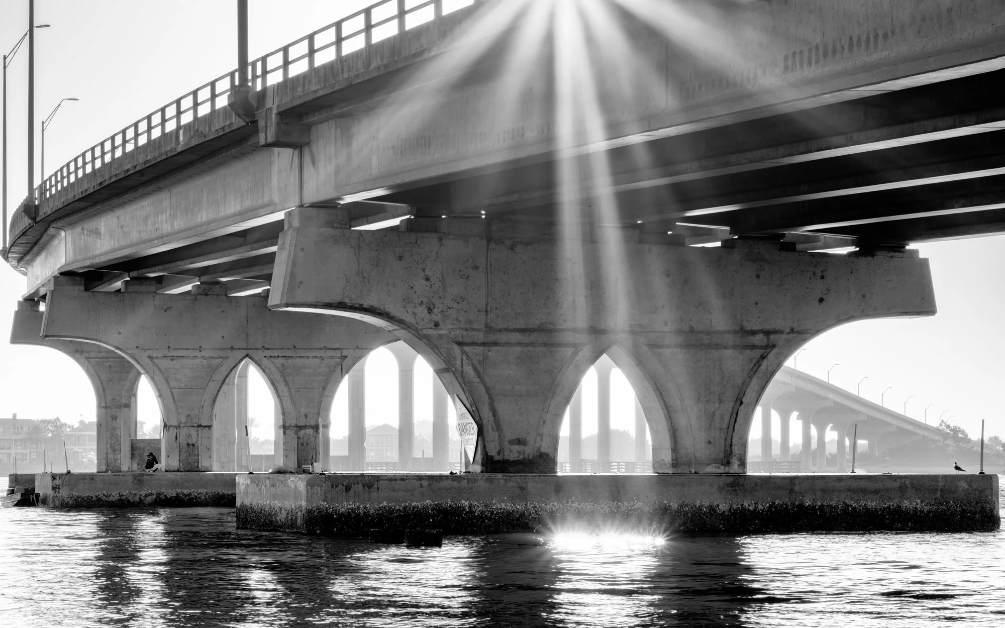 Bridge to Vilano and World Beneath.