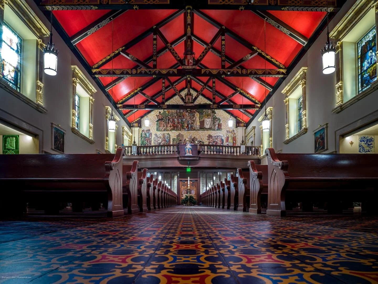 The stunning cathedral basilica of St Augustine.