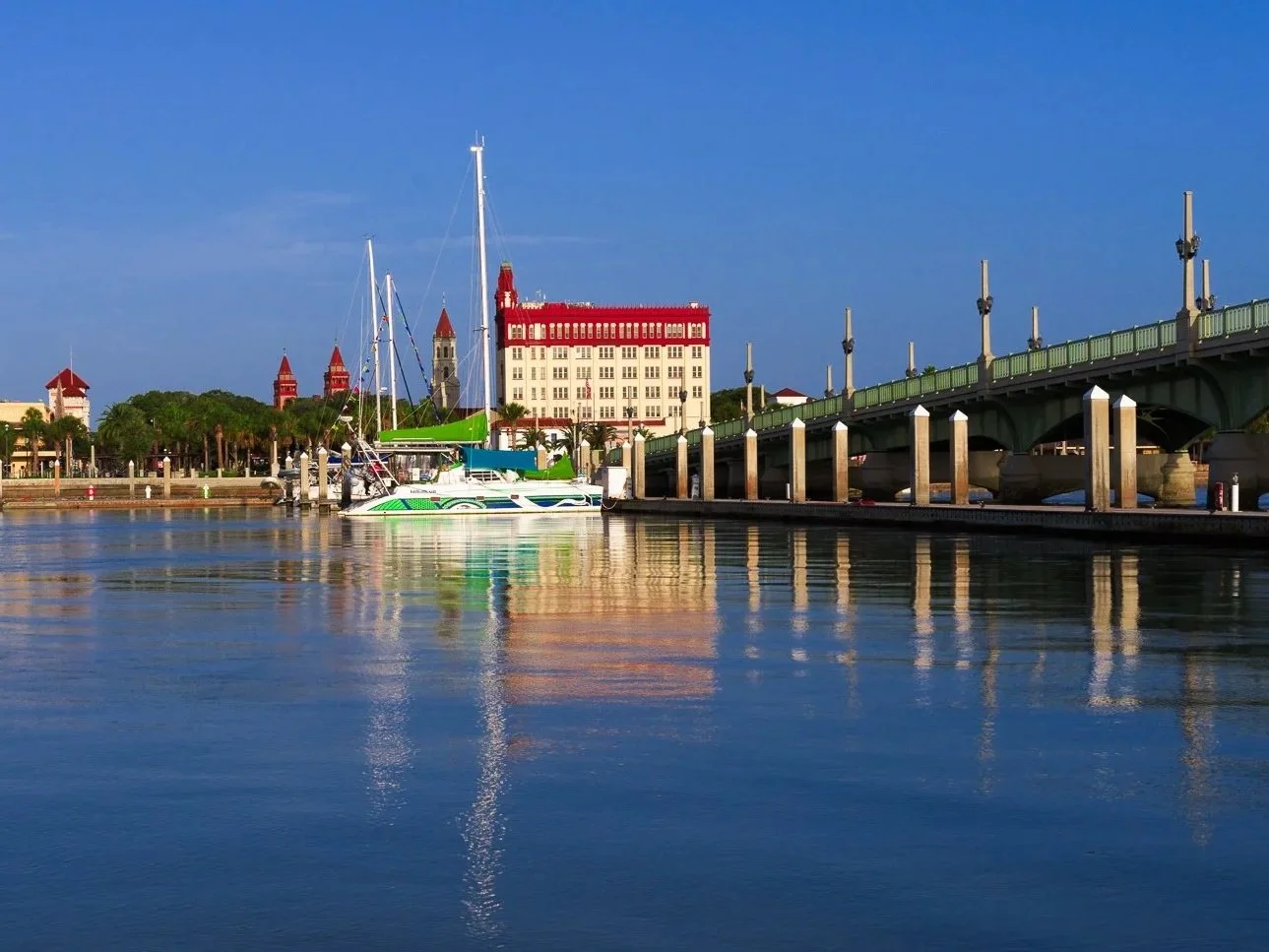 St Augustine Marina at sunrise