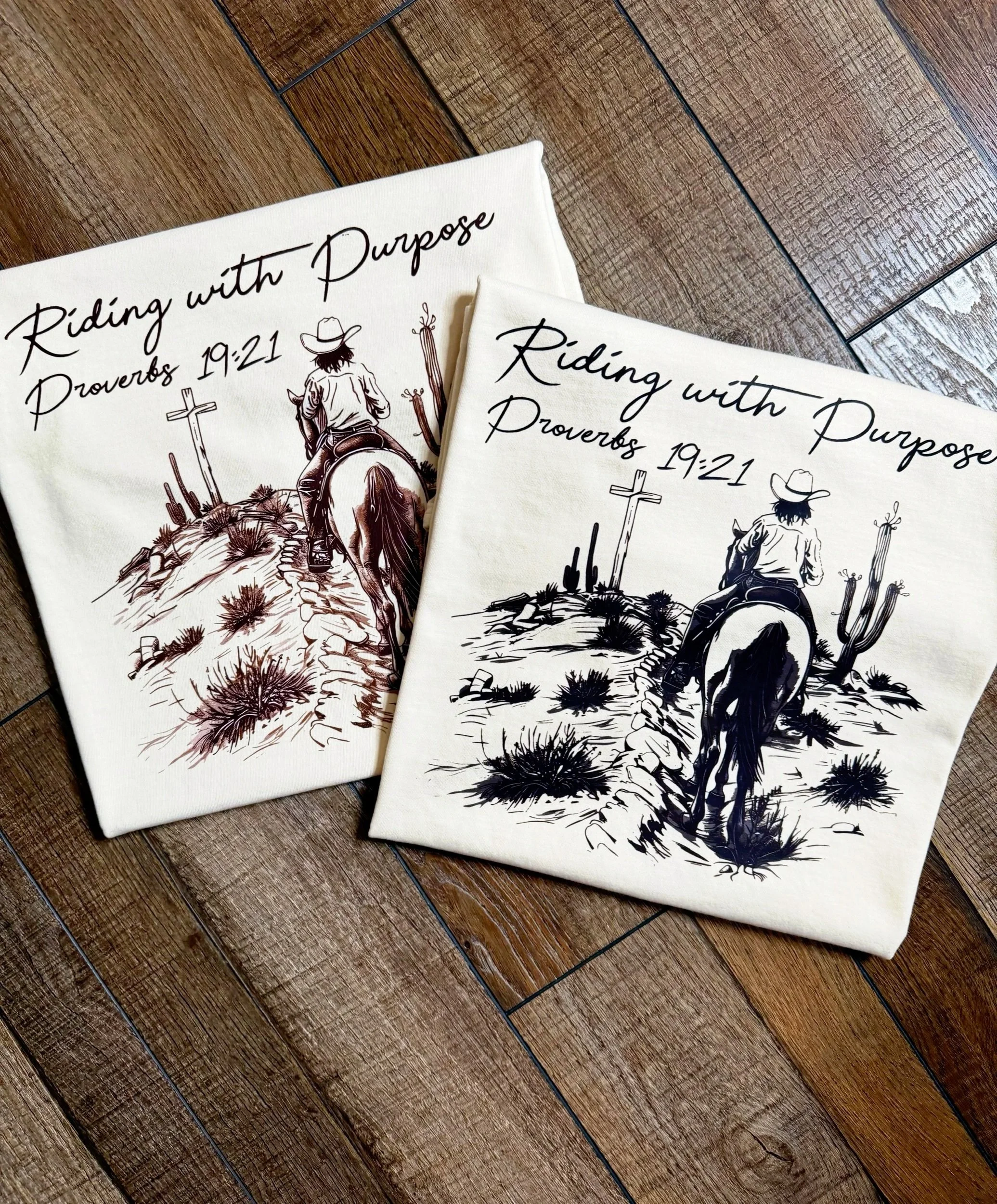 RIDING WITH PURPOSE SHIRT