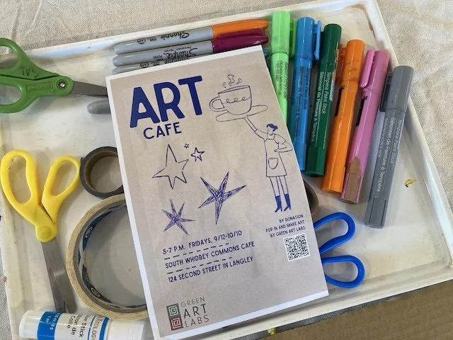 Pop-Up Art Café – A Mixed Media Creative Experience