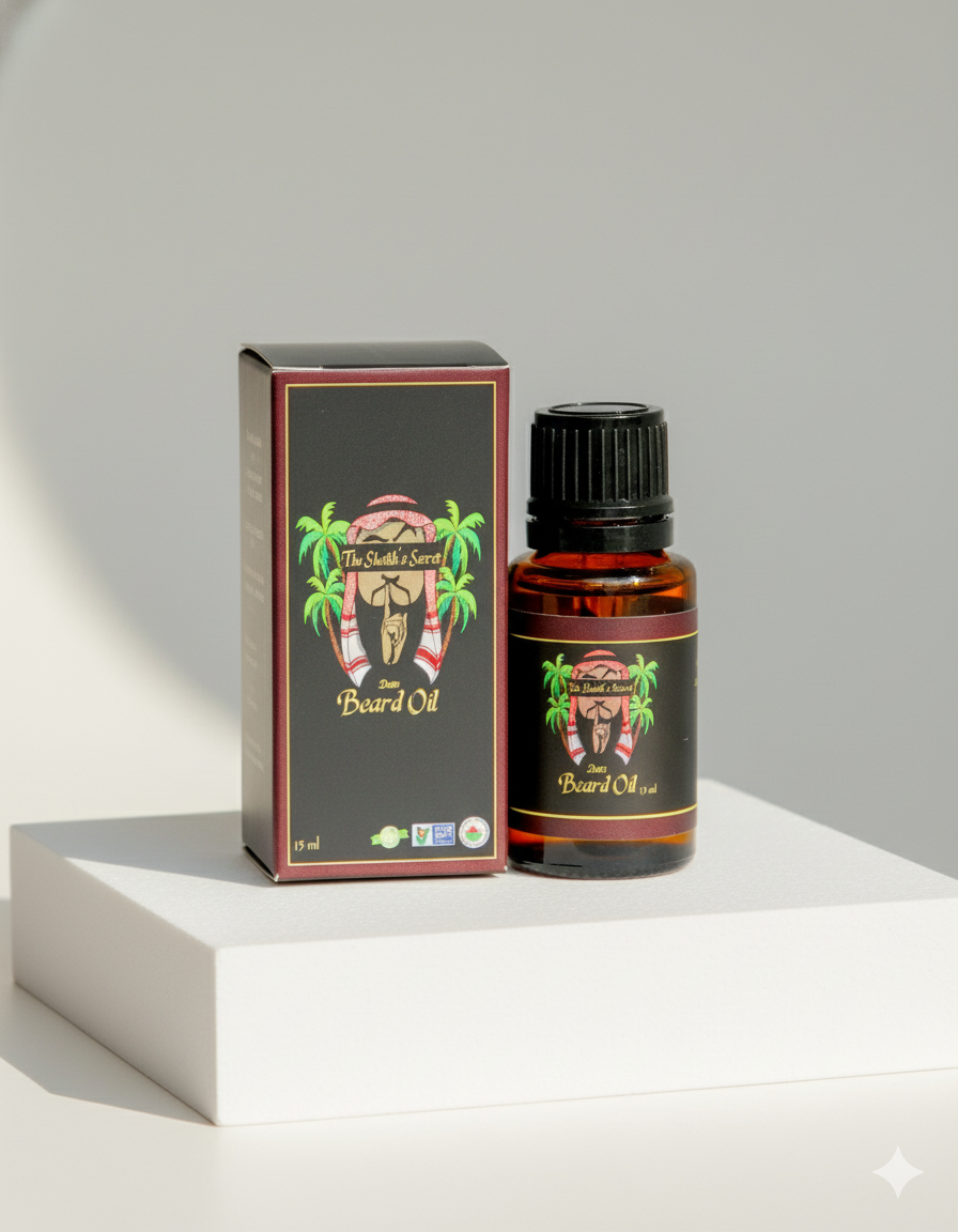 The Sheikh's Secret Beard Oil (Original Date Oil Blend)