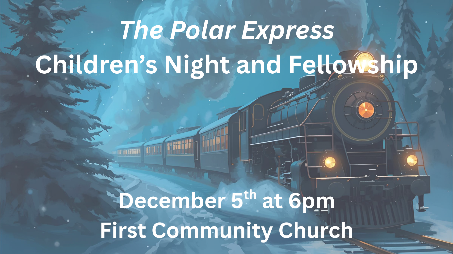 Polar Express Children's Night