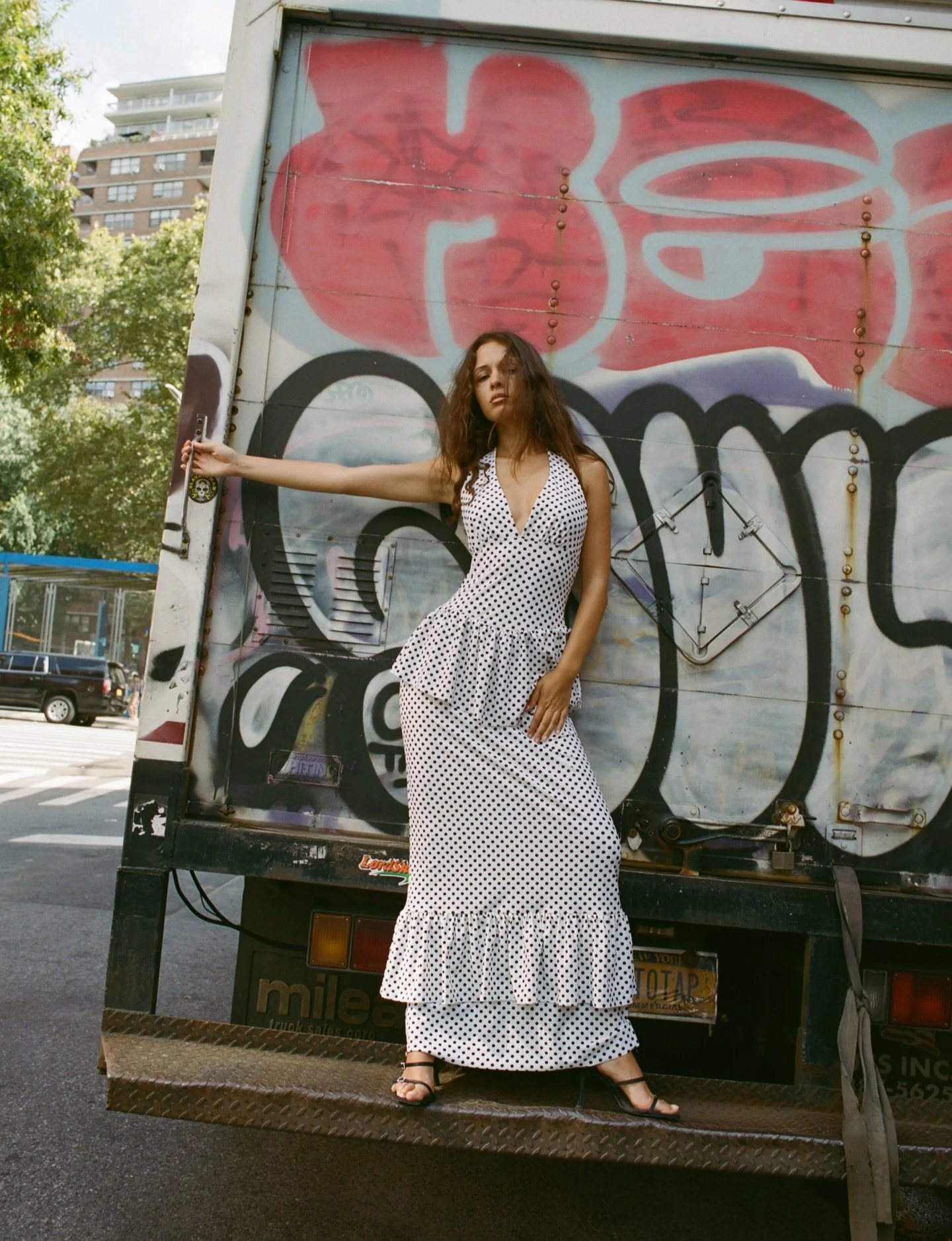 The Cleo Dress in NYC. 🖤