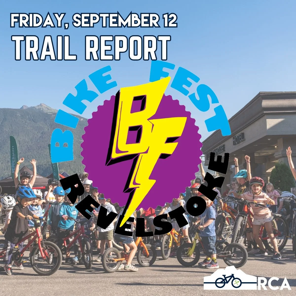 Here's our weekly trail for Friday, Sept. 12:

🌞 It is dry out there! We had a couple of small storms this week, but not even close to enough rain to bring the tacky back to the trails. The best riding is on our cross-country trails, while our DH tr