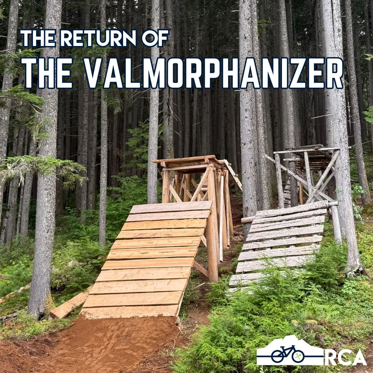 We are thrilled to announced the return of THE VALMORPHANIZER!

The Valmorphanizer was thee signature feature on Boulder when it was built by Aaron Clarke some 15 years ago, epitomizing the spirit of freeride in those days. Featuring a narrow, elevat