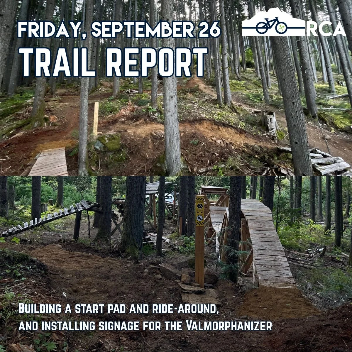 It was another week of shorts and t-shirt weather in Revelstoke, with the rain mostly staying away except for a brief downpour last Sunday. We've seen very little precip in the last month and as a result, our trails are still unseasonably dry. The fo