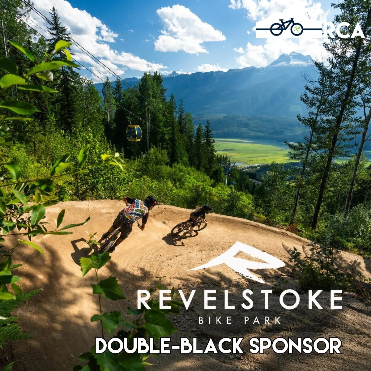 With our trail crew allwrapped up for the season, it's time to thank the key sponsors who help keep them on the trails. 
 
Our newest Double-Black Sustaining Sponsror is @revelstokebikepark 

RMR has been a longtime supporter of the RCA, but this yea