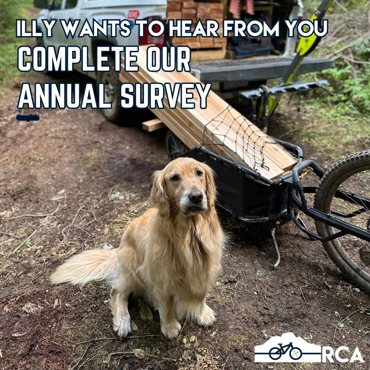 Just over 100 people have filled out our annual survey so far. That's great, but we'd love to hear from even more of you so we know what we're doing well and where we can imporve for next year. Your responses will help inform what we do, where we foc