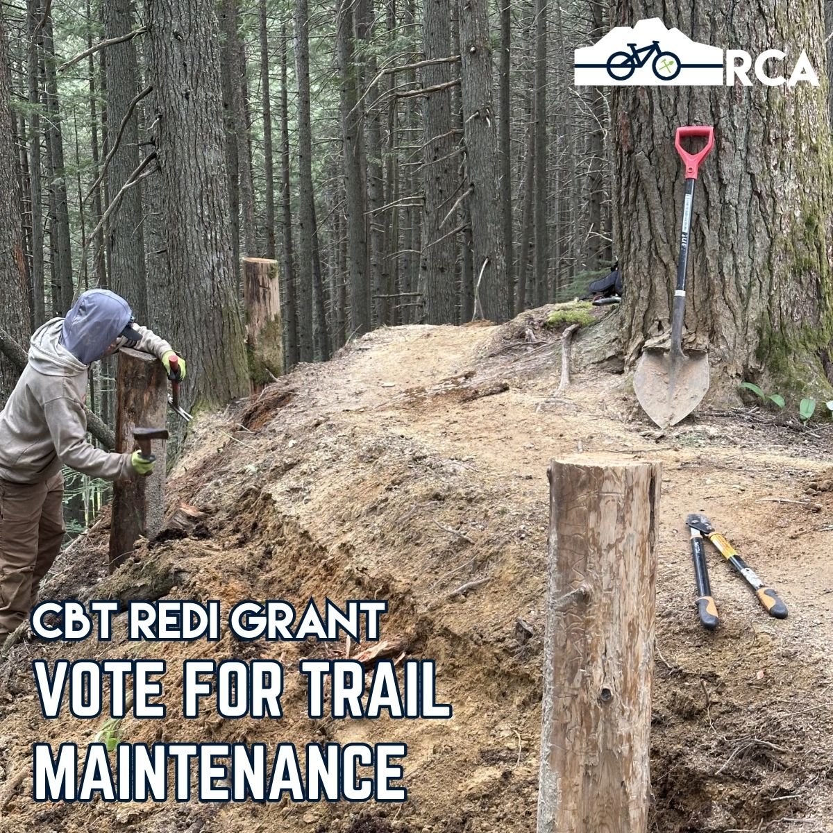 On Tuesday, we will be making our pitch to the community to support our trail maintenance program. We've applied for funding from the @columbiabasintrust's Resident Directed (ReDi) program and your vote plays a big role in how much funding we will ge