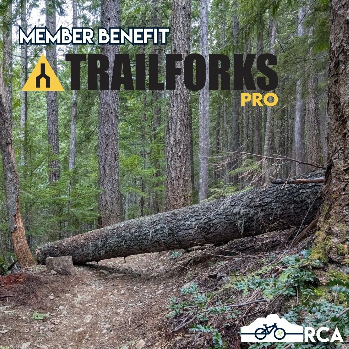 Did you know that as an RCA member, you can get 30% off Trailforks Pro? As a bonus, for everyone that signs up using our discount code, Trailforks will donate $5 to the RCA!

To access this benefit and support the trails, follow these steps:
1. Open 