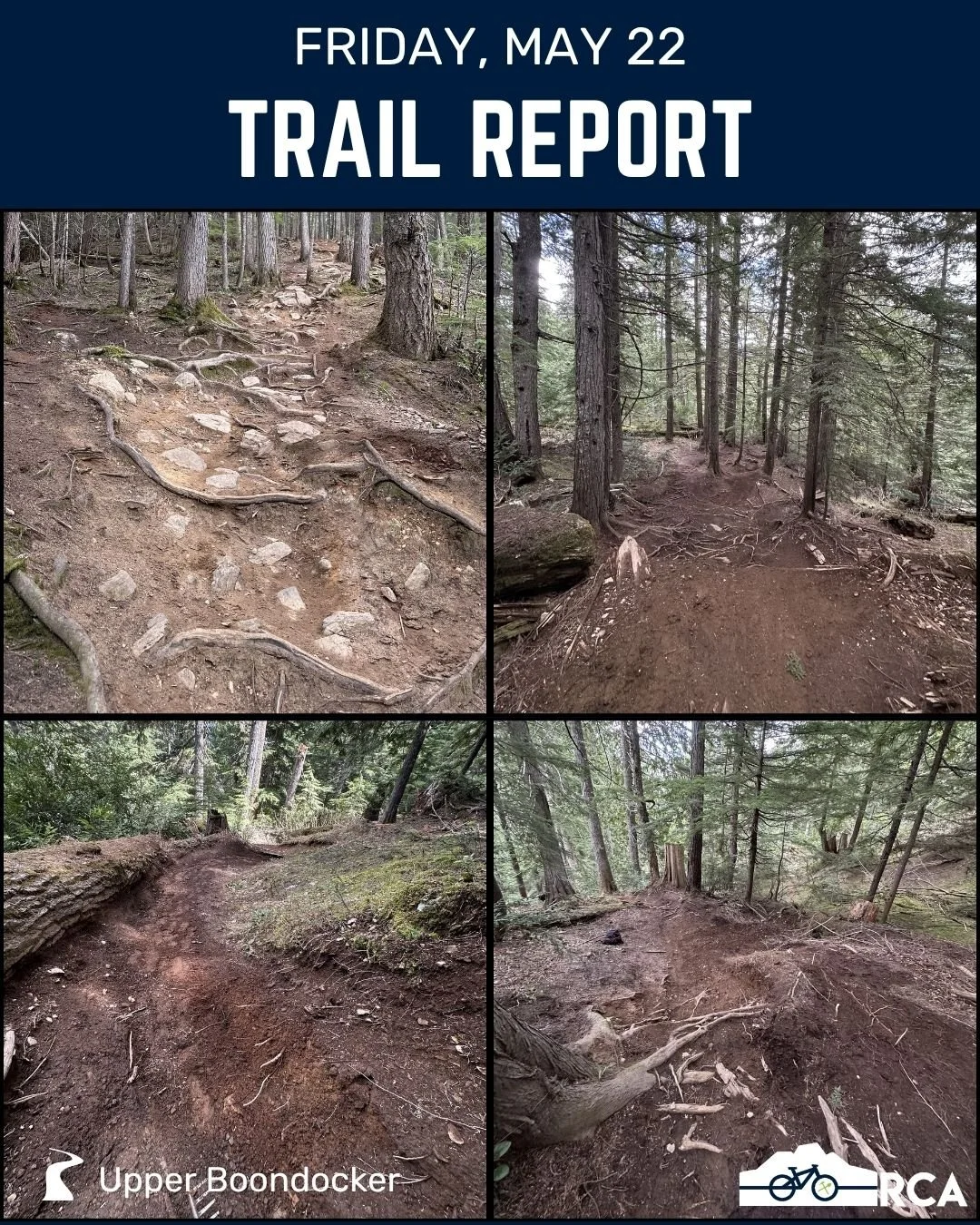 Trail Report: Friday, May 22