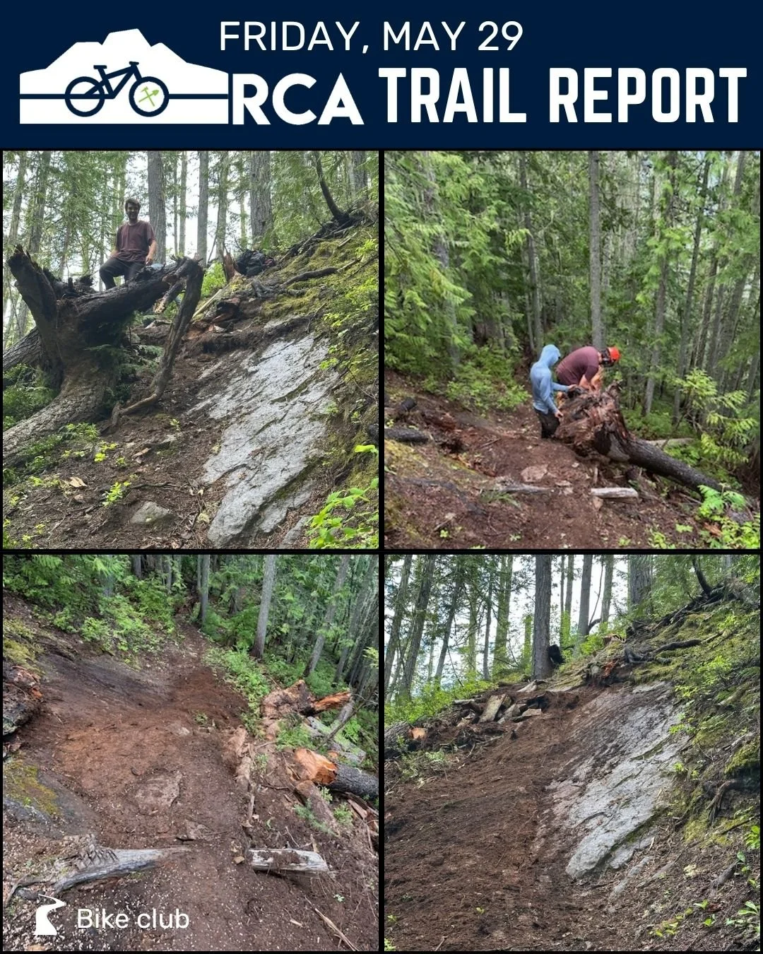 Trail Report: Friday, May 29