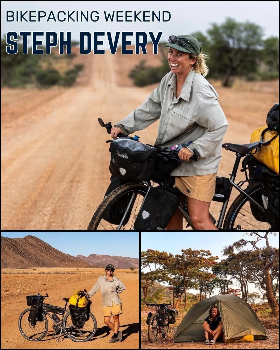 We've got two amazing guests lined up for our first ever Beginner Bikepacking Weekend, sponsored by @revy.outdoors !

@meaghanhackinen is a bikepacker and writer whose two-wheeled adventures have taken her from Haida Gwaii to Mexico&rsquo;s high plat