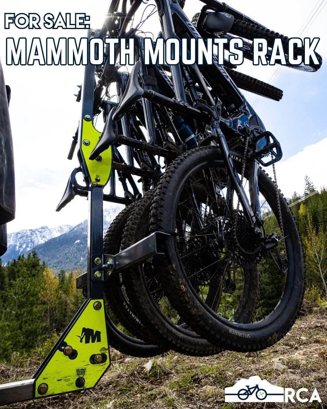 We're selling our Mammoth Mounts 4-bike rack. The asking price is $600.

This rack served our trail crew well for two years, but we recently upgraded to a new one that's easier to load our heavy ebikes on to.

You can find out all about it here: http