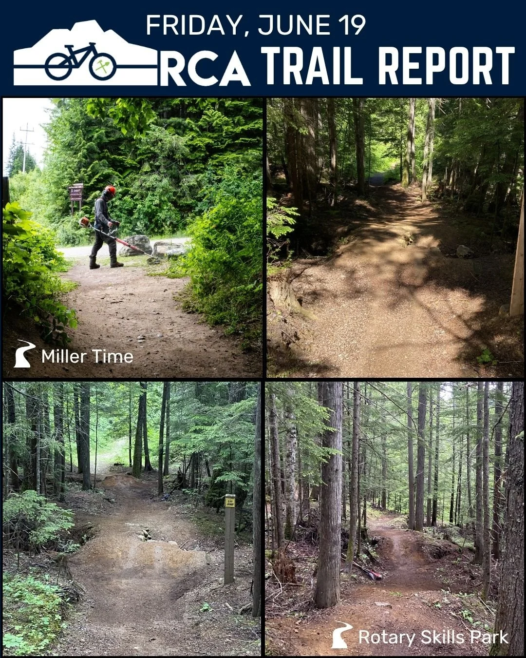 Trail Report: Friday, June 19