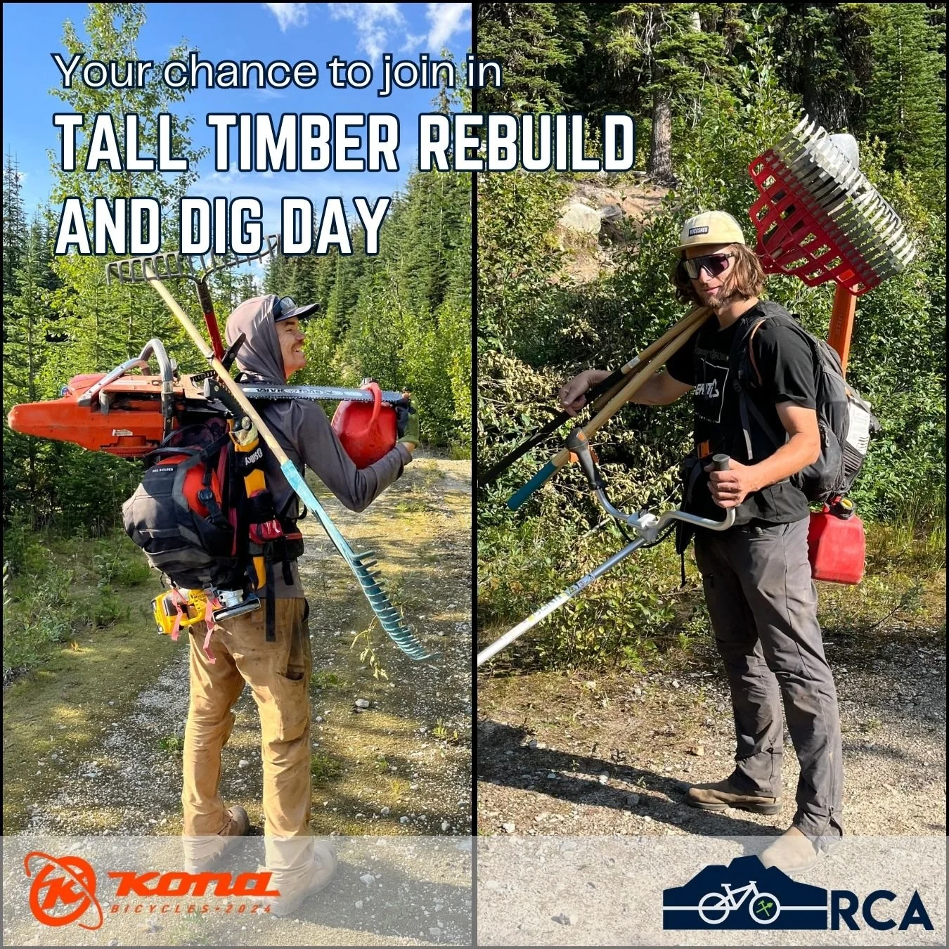 Tall Timber Rebuild and Dig Day