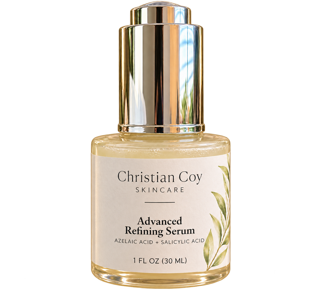 Christian Coy Advanced Refining Serum with azelaic acid and salicylic acid for congestion and rough texture
