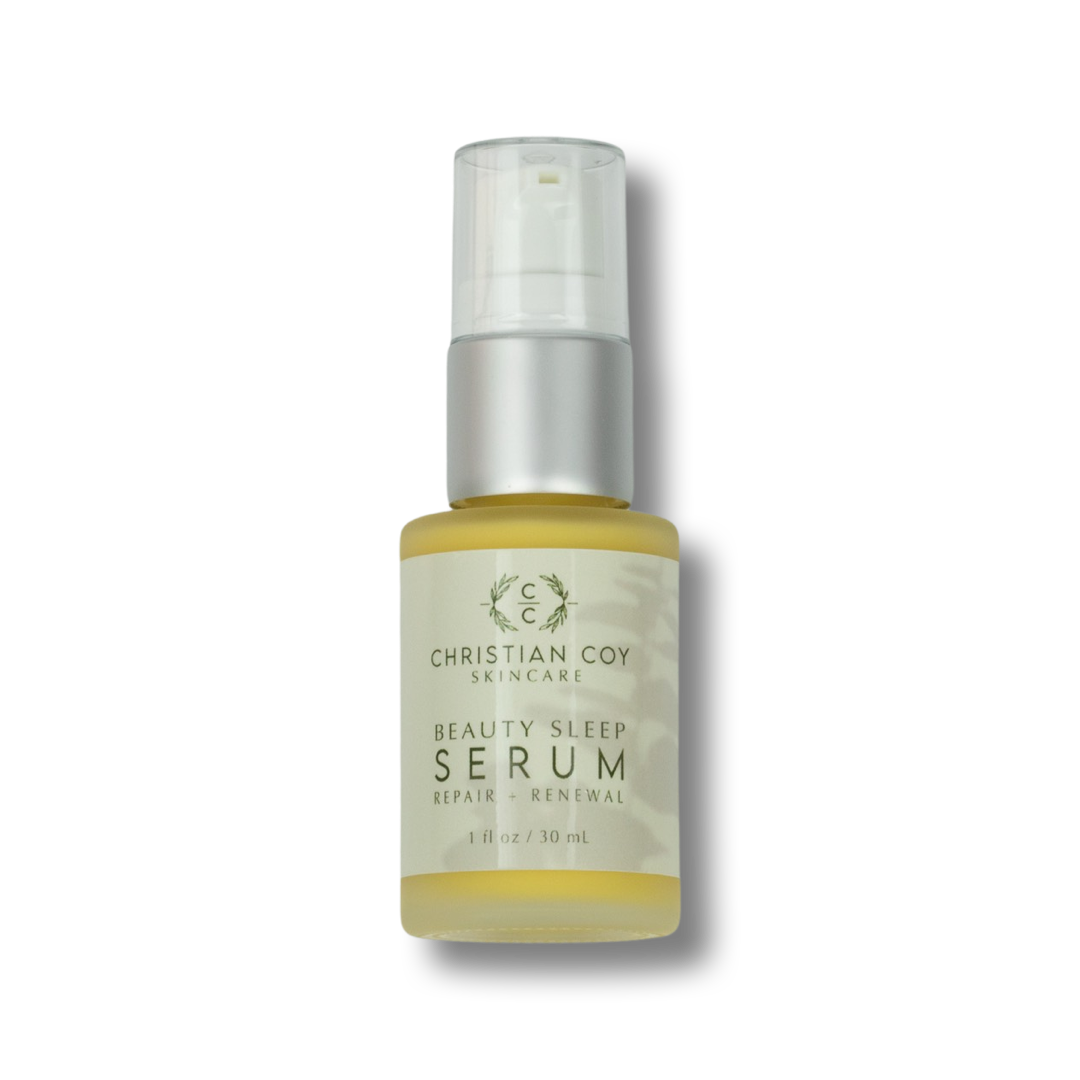 Christian Coy Beauty Sleep Serum with retinol and peptides for nighttime skin renewal