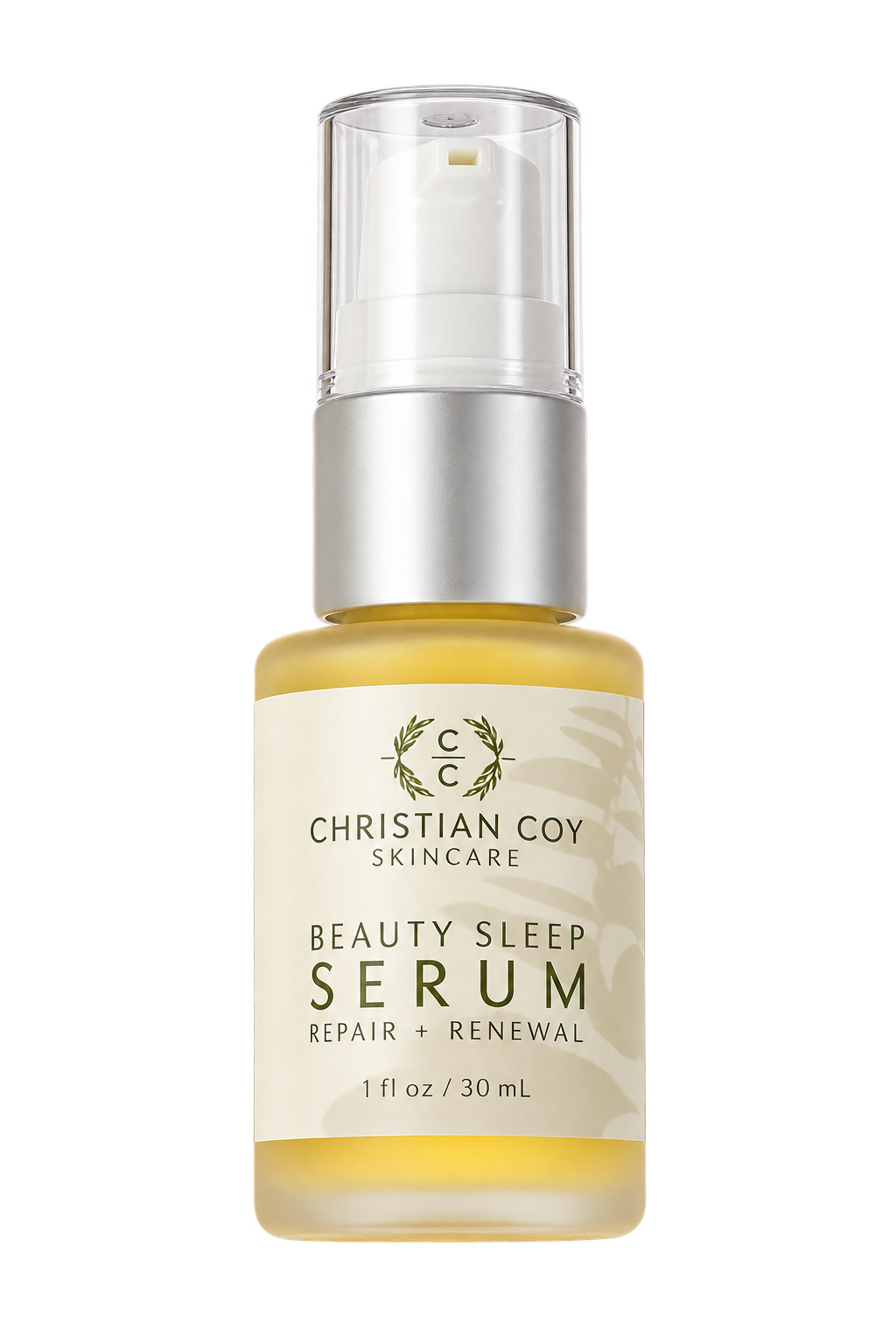 Christian Coy Beauty Sleep Serum with vitamin A and peptides for smoother, renewed-looking skin