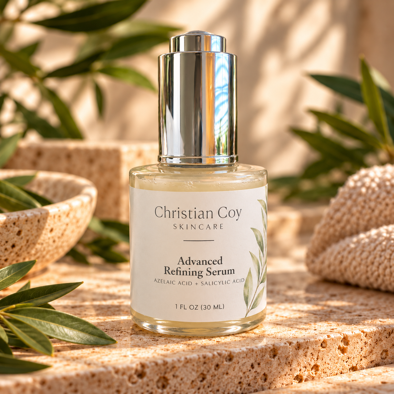 Christian Coy Advanced Refining Serum for breakouts, clogged pores and smoother-looking skin