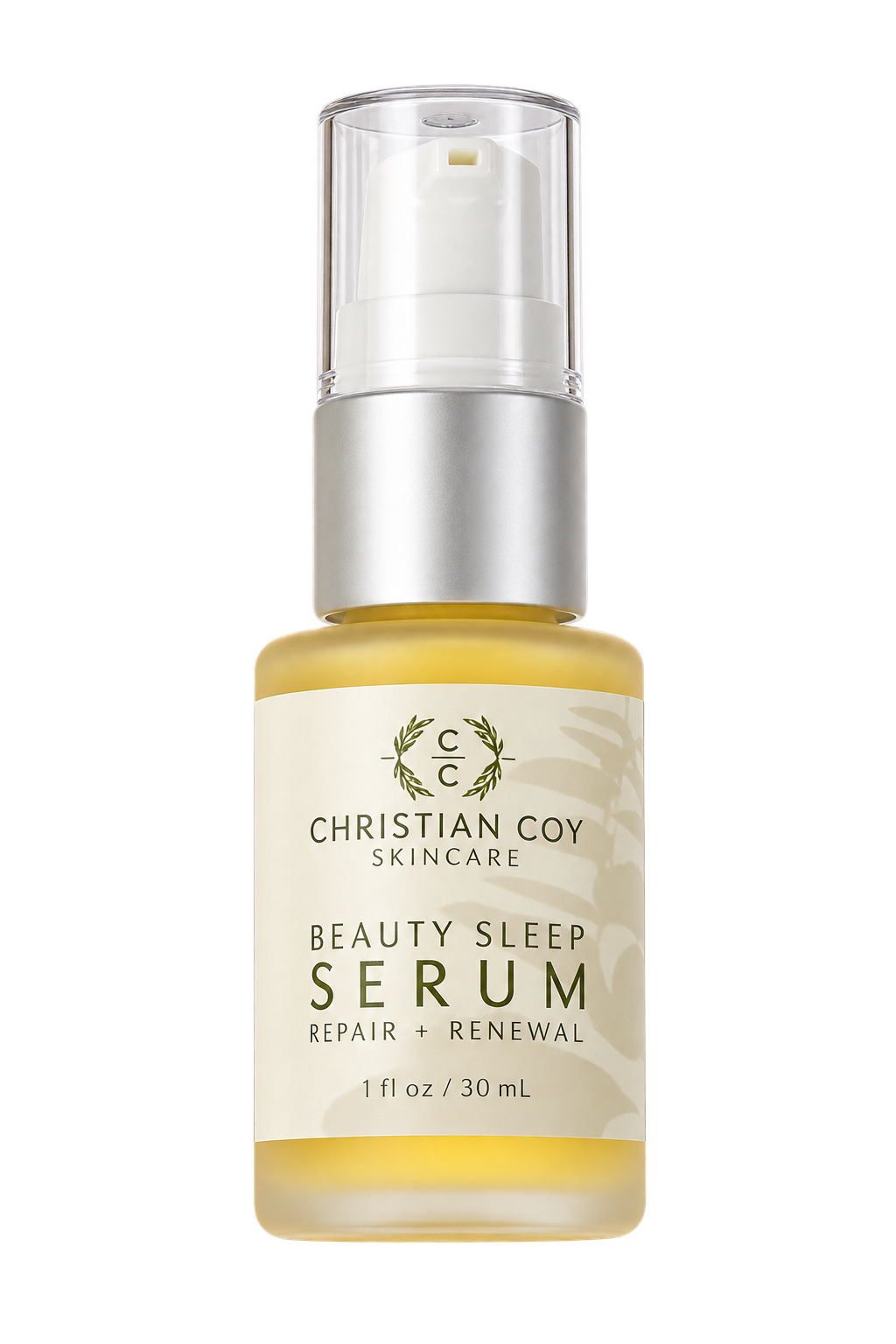 Christian Coy Beauty Sleep Serum with vitamin A and peptides for smoother, renewed-looking skin