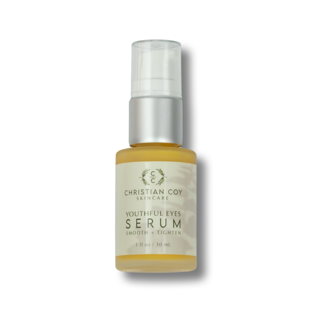 Christian Coy Youthful Eyes Serum with peptides for smoother, firmer-looking skin around the eyes