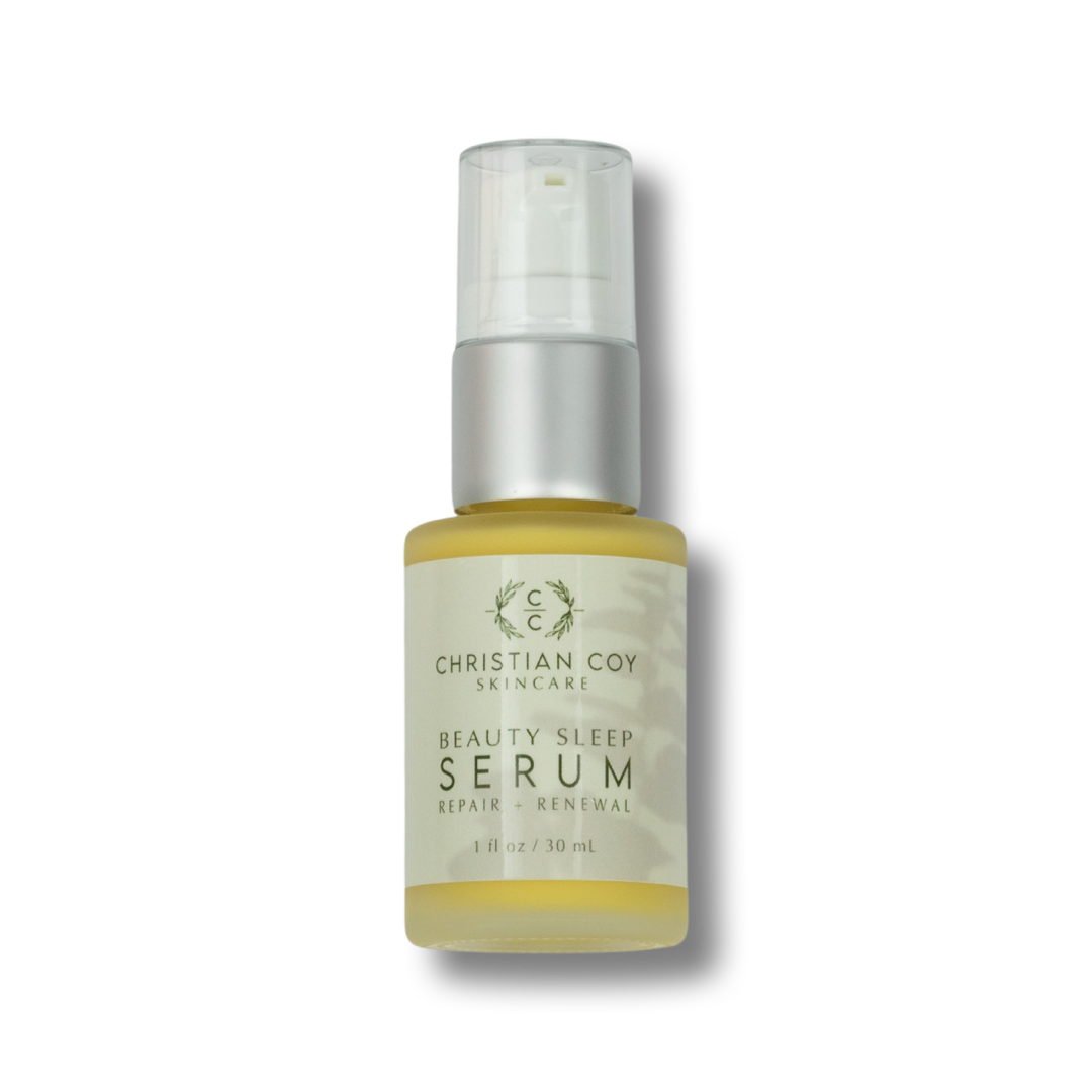 Christian Coy Beauty Sleep Serum with retinol for dry, rough and dehydrated-looking skin