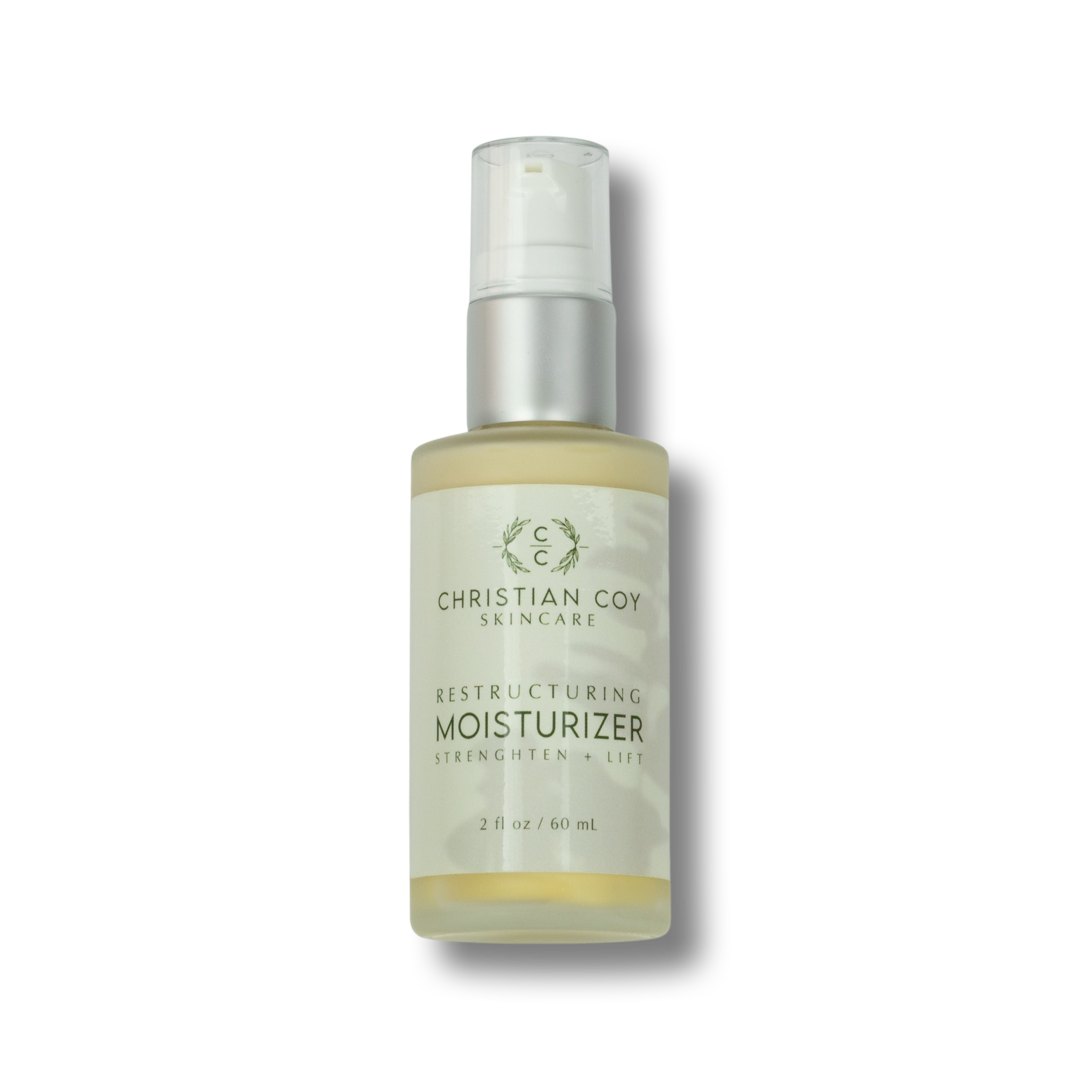 Christian Coy Restructuring Moisturizer with collagen-supporting peptides for mature skin                 ChatGPT can make mistakes. Check important info.