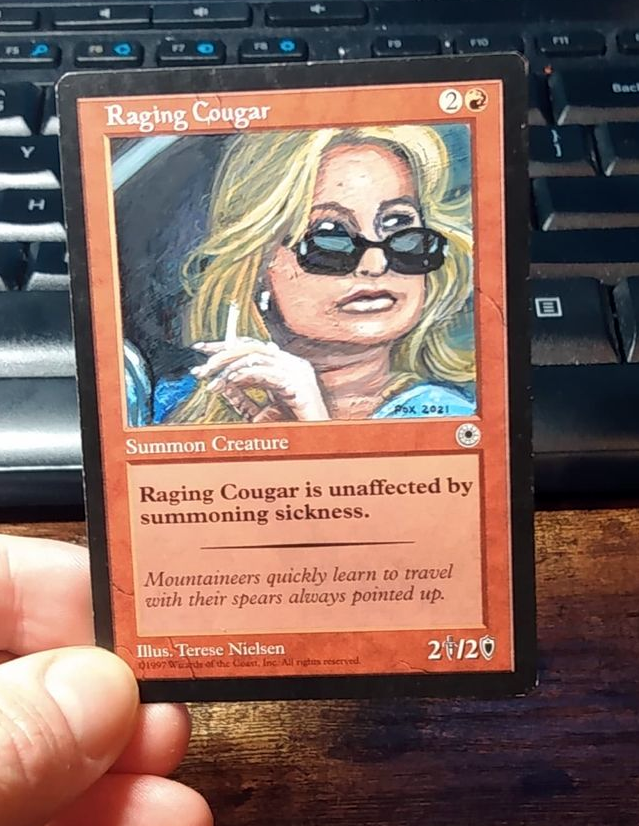 Stifler's Mom
Card: Charging Cougar, Portal
--70$--