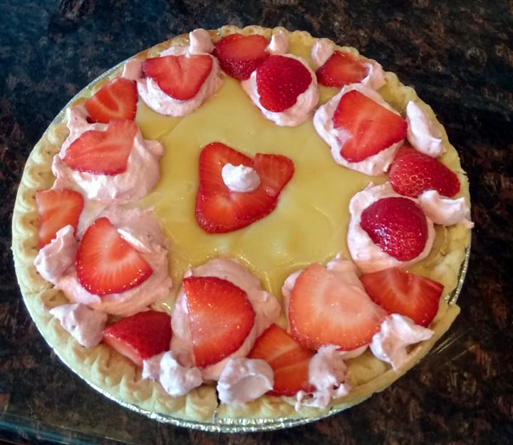 Banana Strawberry Pie