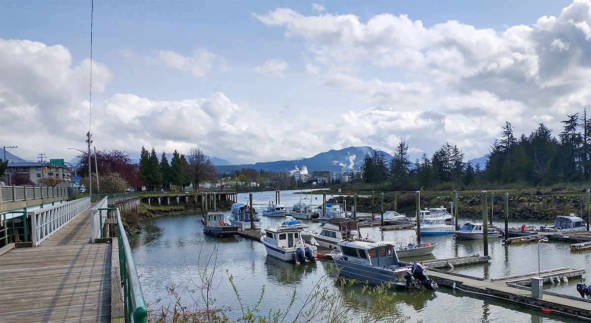  Unlike the other cities on the Island who have direct ocean access, Port Alberni’s harbor is much further inland. It feels like it shouldn’t even exist. 