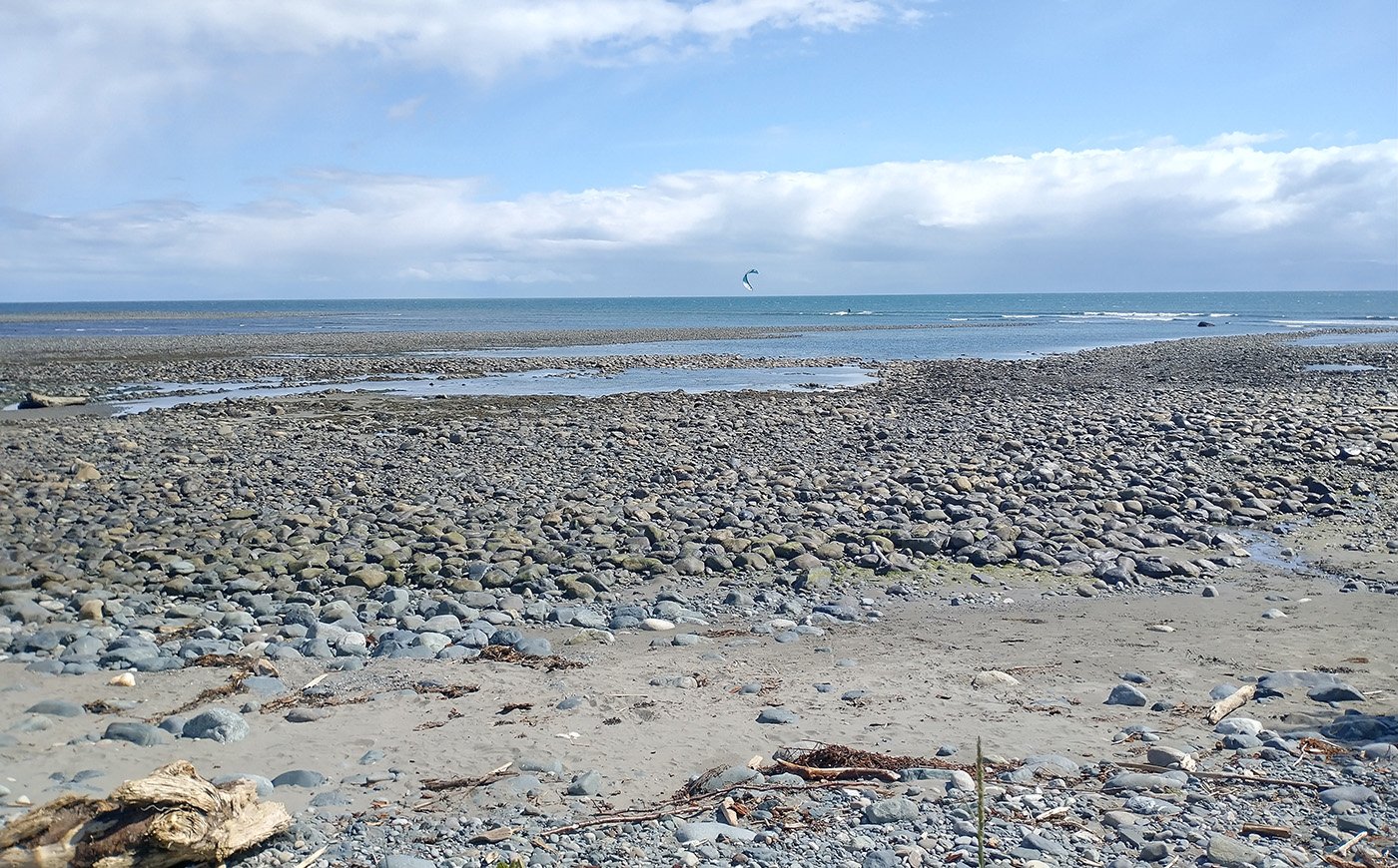  Jordan River has a few campgrounds and these long rocky beaches. The most beautiful views on the Island can be found between Jordan River and Sooke in my opinion. 