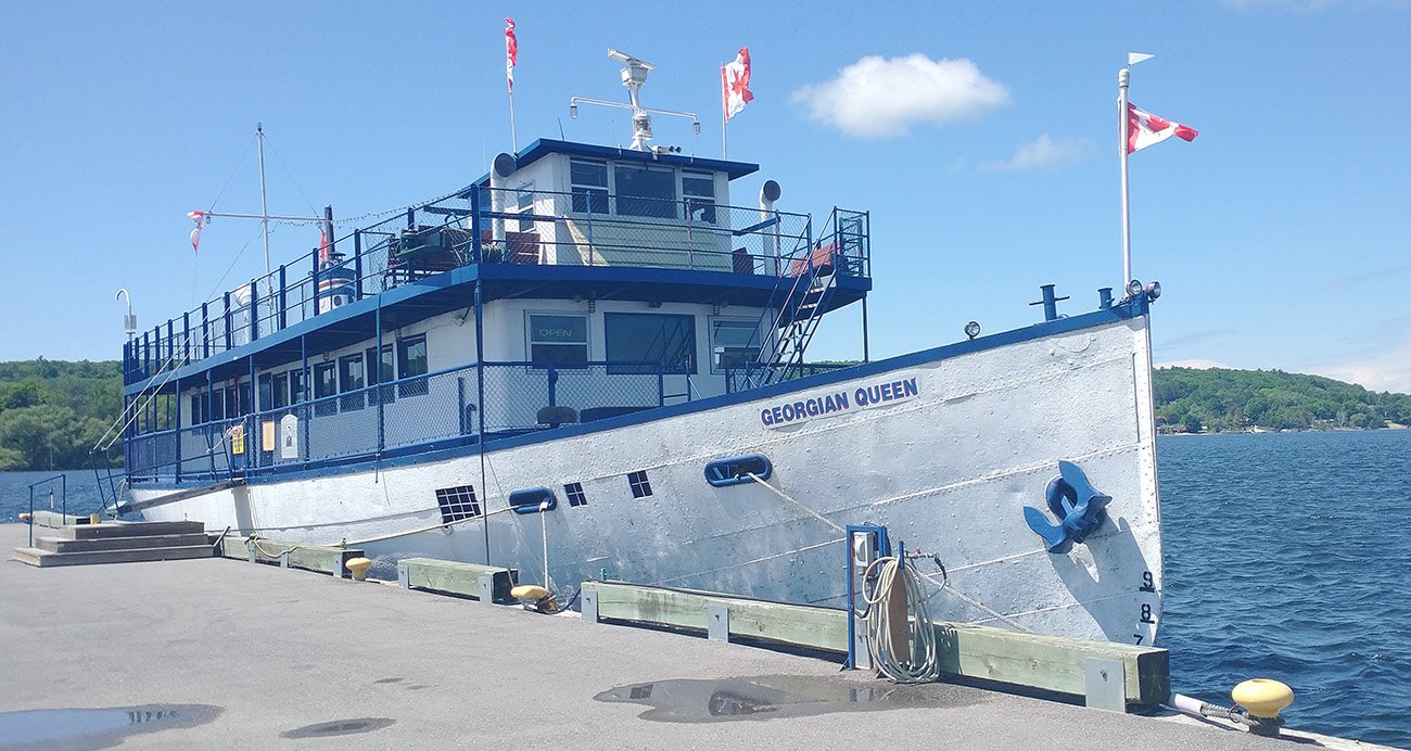 They offer cruises out on the Georgian Bay.
