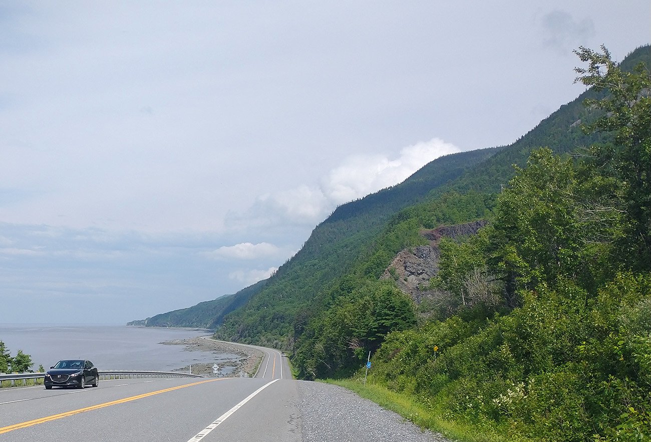 Guess this explains why the region isn't that populated. Just a coastal road with cliffs in the center.