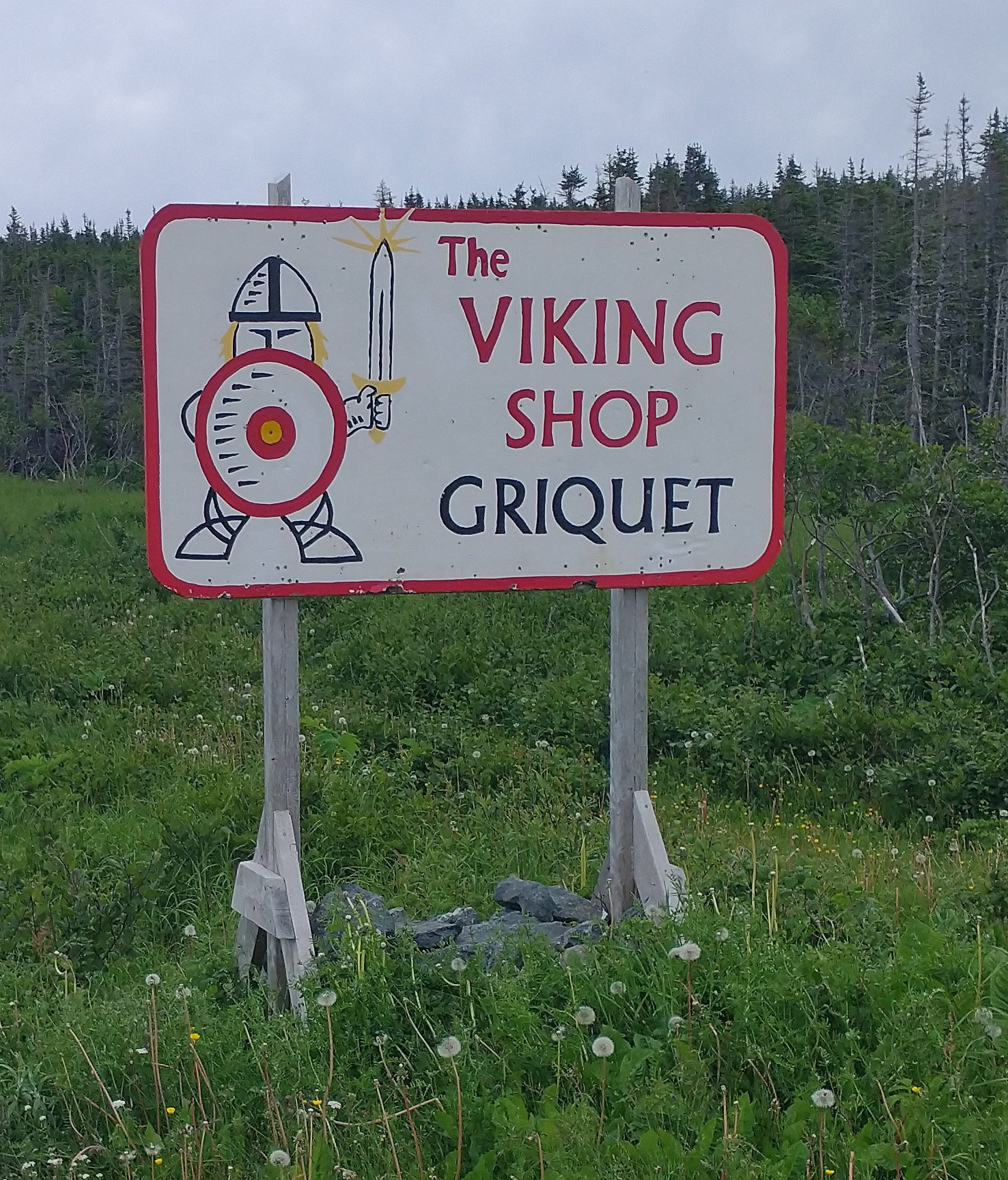 Lot of viking shops and restaurants in the little towns going there.