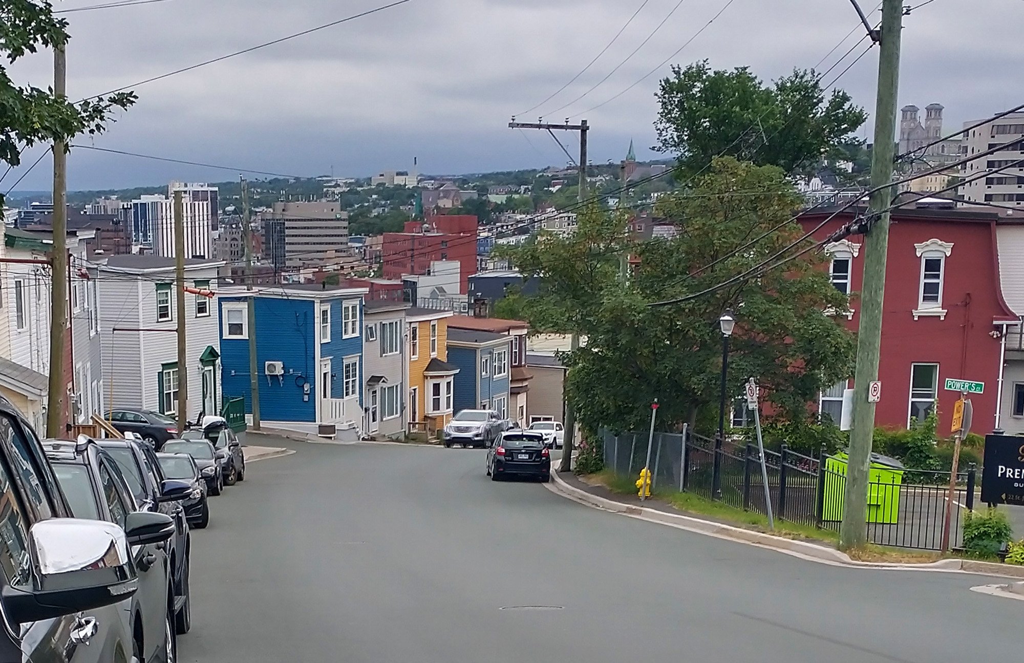 Back to downtown St John's.