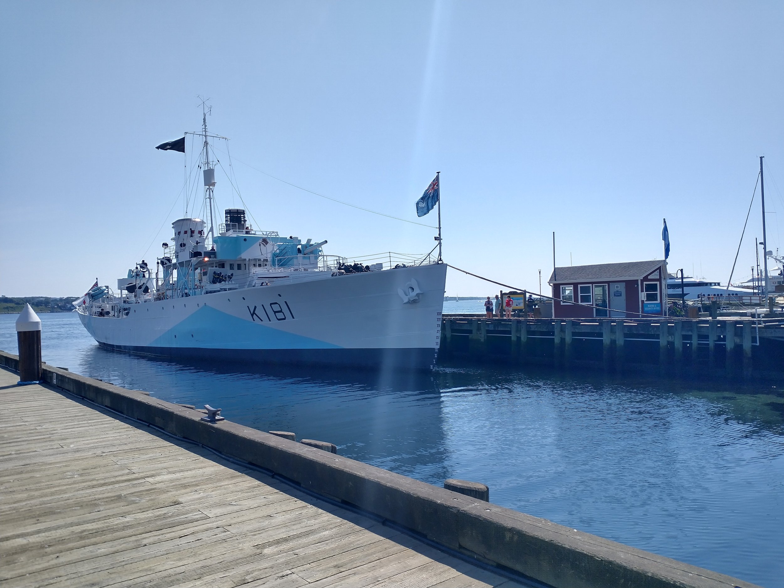 Halifax also hosts some military vessels to enforce our might over the seals.