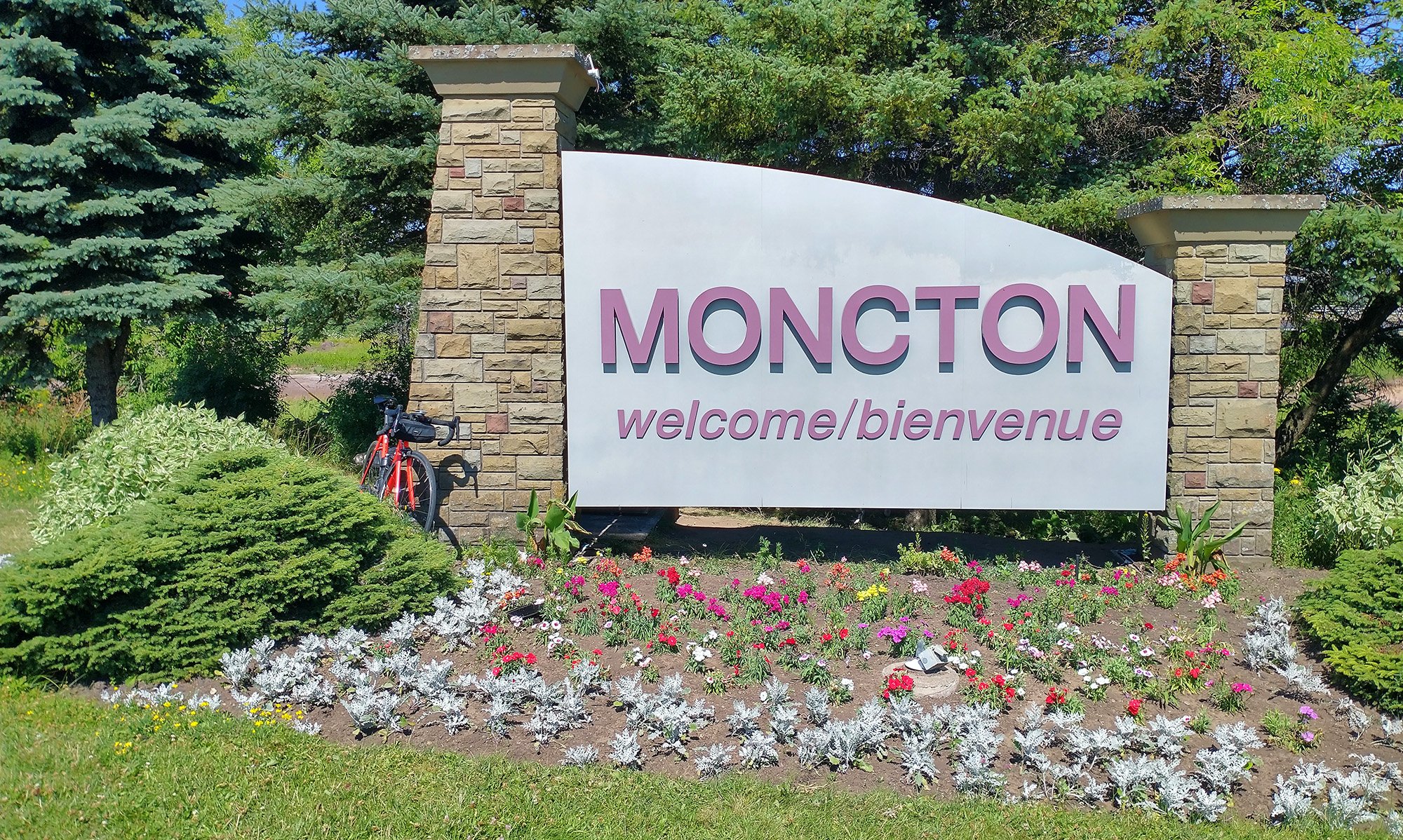 The Moncton city sign. Maybe I missed it but there doesn't seem to be any cool historic pier/downtown part to this city?