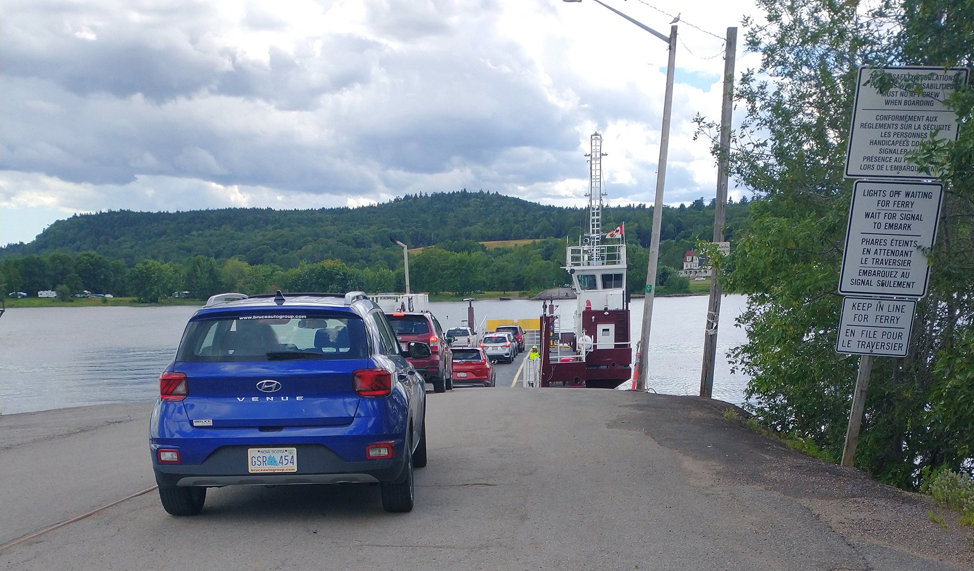Second cable ferry ride! Weeeeeee
