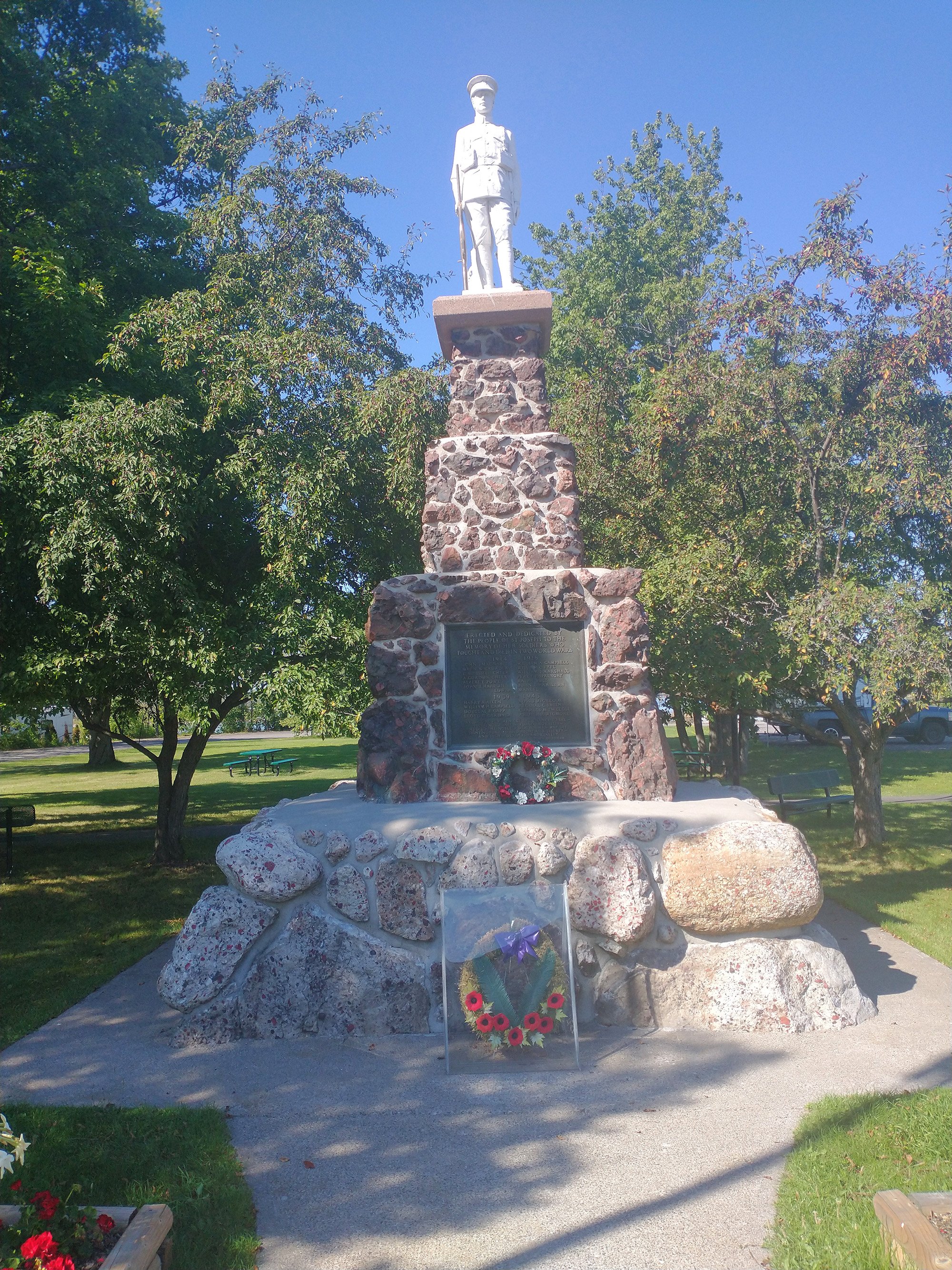 War memorial. They are all over Canada.