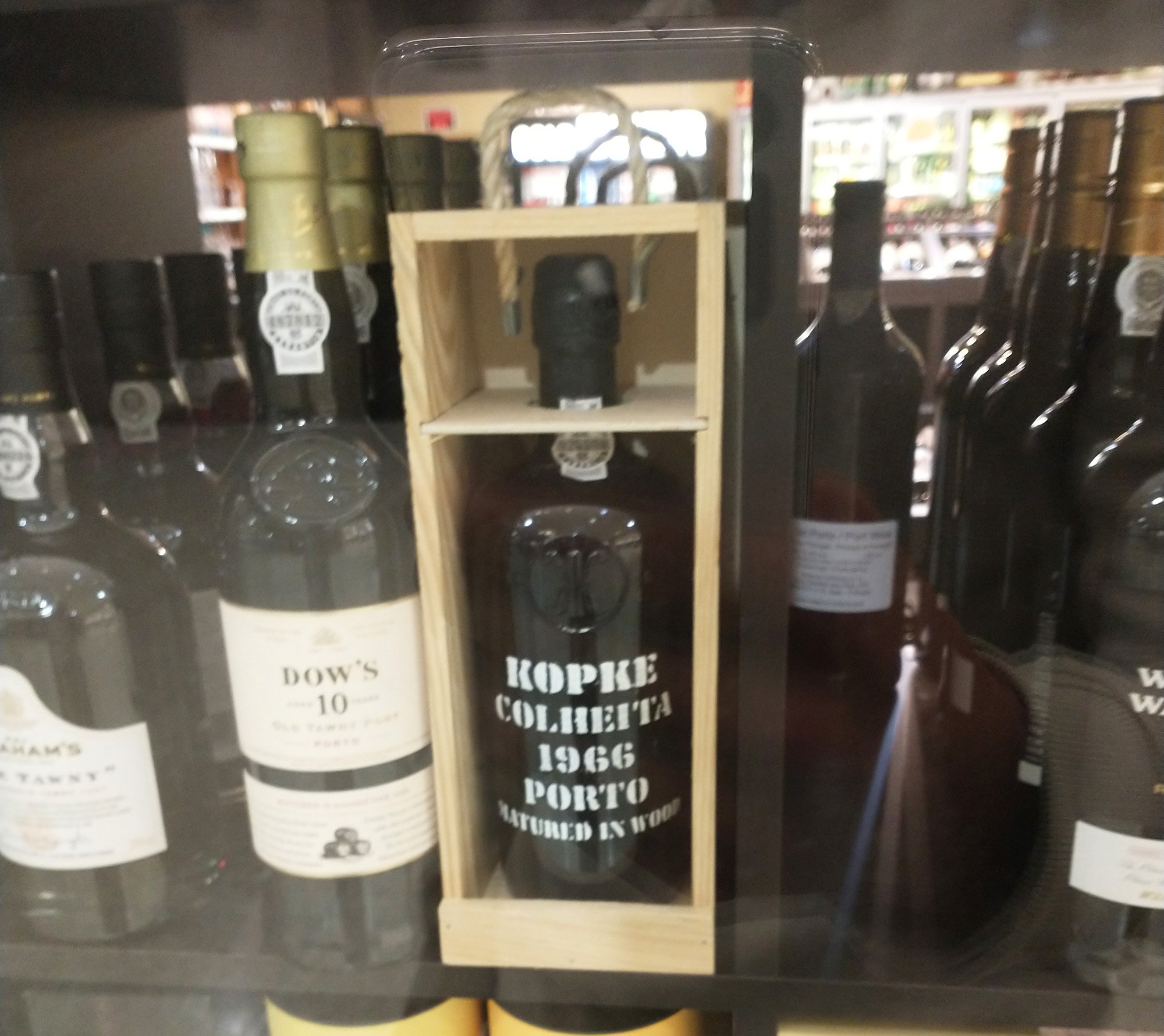 Almost 60 year old Port at the liquor store :O